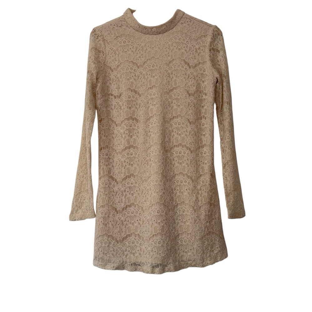 Valentino lace long sleeve dress size 6